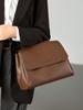 Bolso de Piel Genuina para Mujer 2026 Estilo Nuevo Bolso Tote de Gama Alta de Nicho Bolso Cruzado de Gran Capacidad Bolso de Mano para Viaje de Mujer