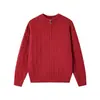 Suéter de punto trenzado de color liso holgado con media cremallera Yidao Vintage Otoño 2026 Nuevo Estilo Retro Americano para Hombre