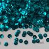 Série azul de furos 3/4/5/6 mm [PL56] Acessórios de vestuário bordados franceses contas costuradas à mão em PET