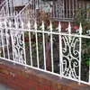 Patio de Casa Estilo Europeo Barandilla Protectora de Hierro Forjado Barandilla de Flores de Hierro Forjado para Enverdecimiento Valla de Hierro para Ingeniería de Caminos de Jardín