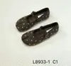 2026 Nuevos Zapatos Mary Jane de Lunares para Mujer Retro Punta Redonda Planos Hebilla Bajos Casuales L8933-1