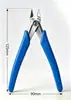 Alicates de corte diagonales de acero inoxidable de 5 pulgadas, cortadores de alambre de precisión, pinzas para cortar componentes electrónicos, pinzas de corte para modelismo DIY, en stock para venta al por mayor
