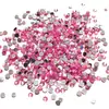 Rhinestones Planos de Fondo Plano de 3 mm, Empaque de Bolsa Pequeña de 3 g, Rellenos de Rhinestones para Decoración de Uñas, Paquete de Materiales DIY Hechos a Mano Super Brillantes