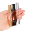 Botella dispensadora de perfume, Botella roll-on de agua floral, Botella roll-on de agua floral de aceite esencial, Botella pulverizadora de vidrio de doble uso, Botella vacía