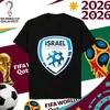 Camiseta Estampada con Logo de Equipo de la Copa del Mundo 2026 La Más Vendida en Amazon Casual de Manga Corta Talla Europea