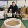 Fornecer tubo de PTFE de especificação grande de 900 mm Tubo de PTFE PTFE PTFE