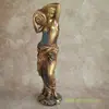 Escultura de Doncella Clásica Europea Diosa de la Riqueza Sala de Estar Comedor Sala de Modelos Adorno de Arte de Resina de Gama Alta Venta al por Mayor