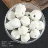 Contas Cerâmicas Coloridas Irregulares Retrô com Furos Retos, Materiais para Miçangas em Formato de Diamante, Acessórios para Pulseiras, Contas Cerâmicas