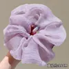 Scrunchie de renda estilo coreano para mulheres, elástico de rabo de cavalo de alta qualidade, alta elasticidade e faixa de cabelo durável