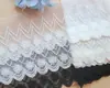 D25 Acessórios DIY Artesanais Estilo Japonês Malha de Algodão Fio de Seda Cortina de Contas Rosa Renda Bordada para Acabamento Largura 9cm