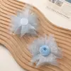 Atmosfera Doce e Romântica Renda de Tule Rosa Tridimensional DIY Acessórios de Cabelo Feitos à Mão Bolsas Acessórios para Roupas