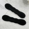 Flor de maíz negro esponjoso esponja plato para el cabello artefacto cabeza de bola herramienta para el cabello palillo para el cabello accesorios para el cabello fábrica al por mayor