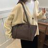 Bolso de Axila de Gran Capacidad Estilo Coreano para Mujer 2026 Nuevo Bolso Tote de Moda Tejido Personalizado de Hombro Simple de Moda
