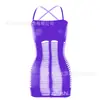 Exportação Europeia e Americana Lingerie Sexy Alça de Ombro Saia de Renda Princesa no Quadril Recorte Roupa Sexy de Renda W332