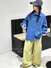 Conjunto Nuevo de Primavera de Camisa de Manga Larga y Chaleco para Niñas, Ropa Infantil, Conjunto de Dos Piezas con Chaleco de Dibujos Animados para Niñas