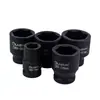 Pistola de aire mediana, vaso hexagonal 3/4, dado de trabajo pesado, llave de impacto neumática, pistola de aire hexagonal neumática, funda de protección contra vapor, 17-65 mm