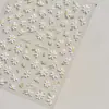 Adesivos de Flor Margarida Frescos e Simples para Celular, Adesivos para Capinha de Celular, Capinha de Celular DIY 3D em Relevo, Lente, Copo de Água, Polaroid