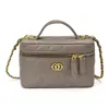Bolsa de corrente matelassê estilo Chanel nova para mulheres, bolsa de ombro e transversal de luxo, moderna e versátil para o dia a dia, bolsa de mão tipo caixa