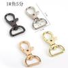 Venta al por mayor del fabricante Accesorios de Ferretería de Alta Gama de Aleación de Zinc para Bolsos, Ropa y Equipaje 1 # Gancho de Pescado, Gancho de Perro, Gancho Gancho.