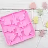 Mais de 8 até amantes amam casa molde de silicone para pirulito de silicone (sem palito) silicone de grau alimentício resistente a altas temperaturas