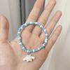 Pulseira Laço Fofa Ins Nicho Hello Kitty Jade Poodle Melody Kulomi Estudante Namorada Pulseira de Casal