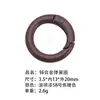 Anillo de Resorte de Aleación de Zinc Ecológico Estándar Europeo, Llavero Colgante de Moda, Accesorios, Varios Estilos, Selección Integral, Versátil