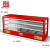 Gabinete Calefactor de Temperatura Constante Comercial Kouxi Caja Calentadora y de Aislamiento de Alimentos Vitrina de Exhibición de Tartaletas de Huevo de Escritorio Vitrina de Exhibición de Hamburguesas y Churros