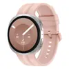Aplicável para modelo oficial Samsung watch9 pulseira de relógio de silicone galaxy watch8/9 pulseira de relógio de silicone esportiva com ranhuras