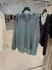 [Produto em Destaque] Yuran 26 Nova Camisa Masby de Manga Longa com Xadrez Tingido em Fio Encolhido com Sal de Algodão Orgânico Amassado