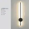 Luminária de Parede de Cabeceira de Quarto Nórdica Simples Moderna Criativa Escadas Sala de Estar Parede de Fundo Corredor Rotativa LED