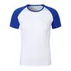 Ropa de clase para compañeros de clase DIY camiseta de manga corta con cuello redondo raglán borde golpeado pintada a mano ropa de trabajo para fiestas LOGOTIPO impreso