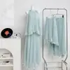 Conjunto de Saia Reta Linha A e Colete Sem Manga Feminino para Outono Inverno 2026