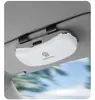 Estuche para Gafas Montado en Coche, Clip para Gafas de Coche, Parasol, Estuche Universal Multifuncional para Gafas de Sol, Instalación sin Daños