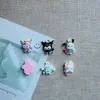 Novo Anjo Fofo Sanrio Desenho Animado Resina Acessórios Hello Cat Capa de Celular Ímã de Geladeira Material DIY