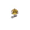 Cross-border 4mm cor zircão enterrado unha turquesa opala enterrado osso unha aço inoxidável clavícula pele unha punção terno