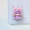 Linda Chica de Disfraces Pegamento Cremoso Accesorios Pasador Funda de Teléfono Patinete Eléctrico Hebilla de Zapato Decoración Pegatinas DIY