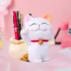 Nuevo Adorno de Escritorio Personalizado: Lámpara Portalápices de Buda Brillante Creativa y de Moda, Decoración de Almacenamiento Regalo