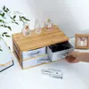 Caja de Almacenamiento de Cosméticos Escritorio de Alta Gama Tocador Lápiz Labial Lápiz para Cejas Caja de Almacenamiento Estante de Almacenamiento de Productos para el Cuidado de la Piel de Gran Capacidad