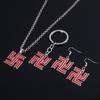 Periféricos de Animación Tokyo Avengerslogo Llavero de Gota de Aceite de Doble Cara Collar Aretes Regalo Bidimensional