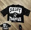 Camiseta estampada nueva de la marca Skull Tide, estilo gótico, estilo callejero, estilo Joker, de Europa y América, 2025
