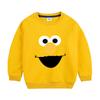Suéter infantil de algodón de manga larga con estampado de dibujos animados y cuello redondo, jersey holgado, ropa infantil, nuevo suministro transfronterizo de comercio exterior