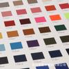 En stock al por mayor multicolor 75D tacto algodón poliéster imitación memoria tejido tela de algodón ropa de algodón uniforme escolar tela para impermeable de mascota chaqueta