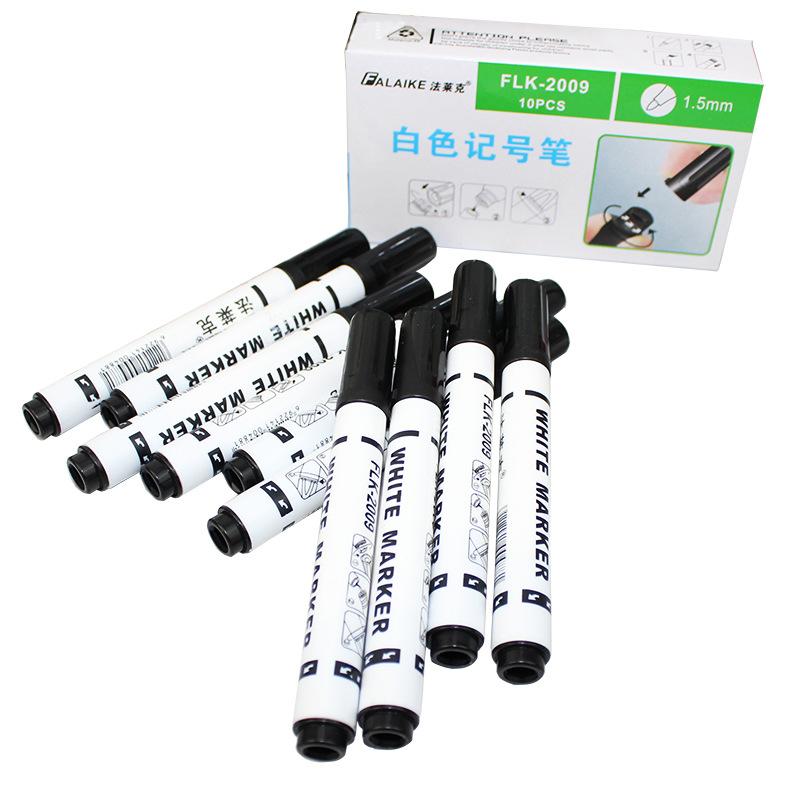 2009白色记号笔F