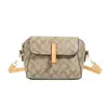 Bolso Versátil de Lujo Ligero Vintage para Mujer 2025 Nuevo Bolso Cuadrado Pequeño Casual para Madres de Mediana Edad Bolso de Hombro Cruzado