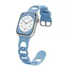 Adecuado para Correa de Apple Watch Correa Applewatch S9 Universal Generaciones 1-8 Universal Correa de Reloj de Silicona de Rosquilla