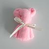 Toalha de urso abacaxi atacado presente de casamento lua de mel modelagem criativa toalha presente presente de mão de lã coral