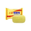 Jabón de Azufre de Shanghái Jabón Limpiador para Lavado Facial, Baño, Refrescante, Fabricante en Stock Jabón de Azufre al por Mayor Barra de Jabón