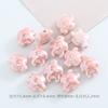 Cuentas de cerámica coloridas y brillantes, cuentas de animal tortuga, cuentas sueltas hechas a mano, accesorios para llaveros y pulseras, dijes para manualidades