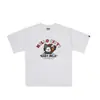 Camiseta de manga corta Bape estilo coreano transfronteriza, nueva co-marca Sanrio, caricatura linda, corte holgado, al por mayor