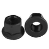 Porca Sextavada com Flange 4.8 Escurecida com Arruela, Porca Sextavada com Flange e Superfície Elevada, Porca para Placa de Pressão de Molde M8-M30